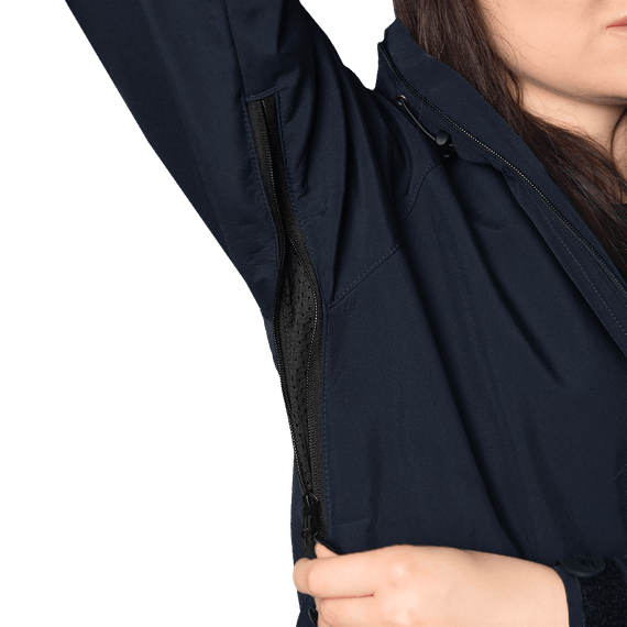 Жіноча куртка Stalker SoftShell Темно-синя (7443), L | Зображення 4