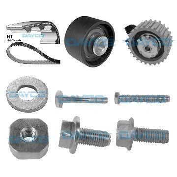 Ремень ГРМ компл. Opel Astra/Vectra 1.9 CDTI 04-, Dayco, KTB818,