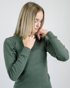 Термобілизна Cotton жіноча зелена