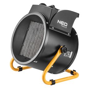 Обогреватель тепловая пушка NEO электрический, керамический 5 кВт, 380В, PTC, 80м2, 588 м3/ч (90-064)