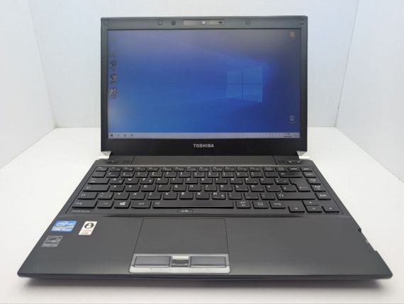Ноутбук Toshiba Portege R930 / 14" (1366x768) TN / Intel Core i5-3340M (2 (4) ядра по 2.7 - 3.4 GHz) / 8 GB DDR3 / 320 GB HDD / Intel HD Graphics 4000 / WebCam / DVD-ROM б/в | Зображення 1