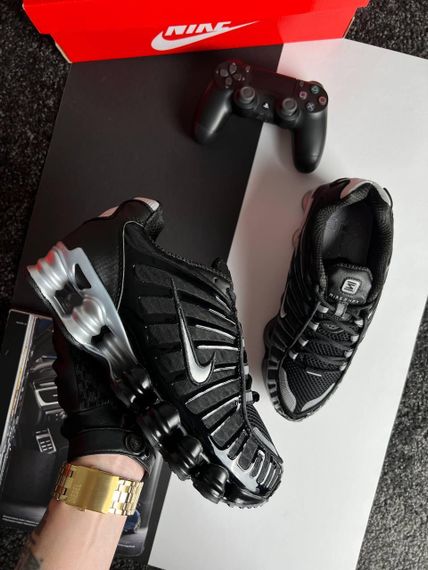 Кросівки  Shox TL Black Silver весна / літо / осінь A3571 | Зображення 3