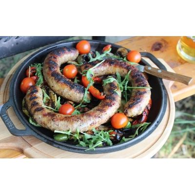 Котел туристический Brizoll чавунний з кришкою-сковородою 8 л (KT08-2) | Зображення 5