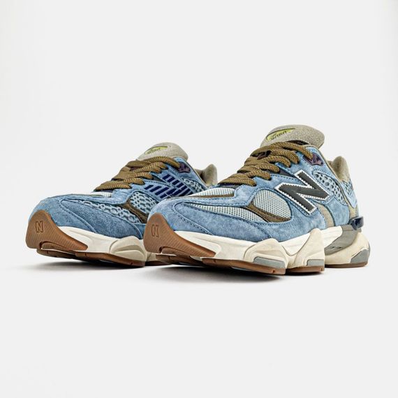 Демісезонні кросівки New Balance матеріал замша/текстиль колір блакитний | Зображення 8