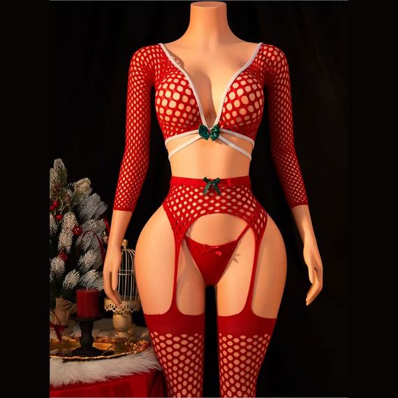 Новорічний ігровий костюм Babydoll 42 Червоний 62732 | Зображення 6