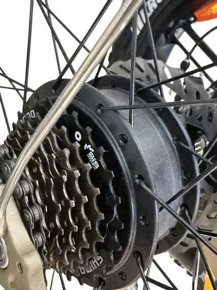 Гірський електровелосипед Maraton Wave 27.5" (350W, 48V) — Електробайк із Shimano, дисковими гальмами та LCD-дисплеєм | Зображення 1