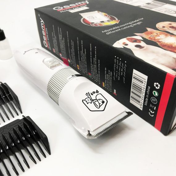 Машинка для стрижки собак с регулировкой длины, Машинка для стрижки шерсти у домашних животных JO-83 | Зображення 2