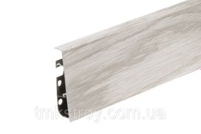 Плинтус CEZAR Hi Line Prestige 75x22x2500mm M142 Ясень Балтимор