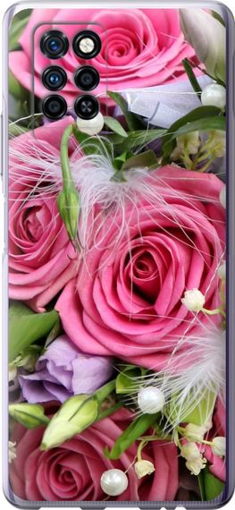 Чехол на Infinix Note 10 Pro Нежность "2916u-2709-17620"