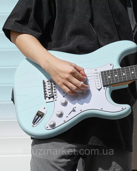 Електрогітара DONNER DST-80 Surf Green - (Комплект) | Зображення 6