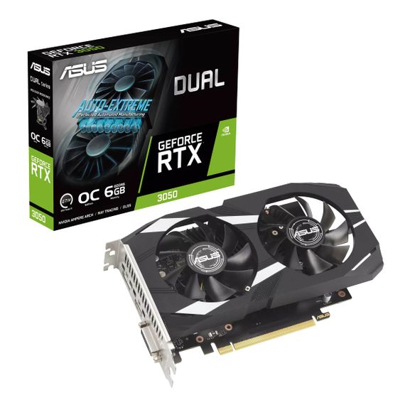 Відеокарта ASUS GeForce RTX 3050 6GB GDDR6 DUAL OC DUAL-RTX3050-O6G 90YV0K60-M0NA00 | Зображення 9