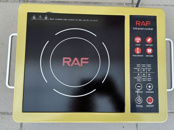 Інфрачервона плита одноконфорочна 3500 Вт XPRO RAF-8027 (45735-RAF 8027_747) | Зображення 3