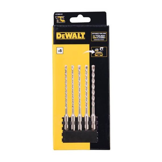 Касета з бурами SDS Plus 5шт DeWALT DT70838