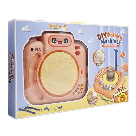 Набір для творчості Гончарний круг ZY113, 6 акрилових фарб для покриття | Зображення 2