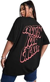 Футболка жіноча з принтом повсякденна L Чорний