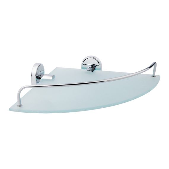 Поличка скляна кутова Lidz (CRG) -114.10.01