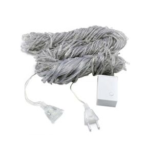 Гірлянда-штора 2,5х1,5 м з 240 LED прозорий шнур, Синя XPRO (23456432401_448)