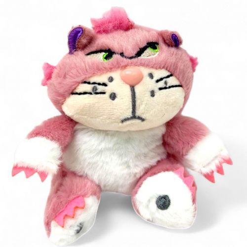 Мягкая игрушка-брелок "Кот", 12 см (РОЗОВЫЙ)