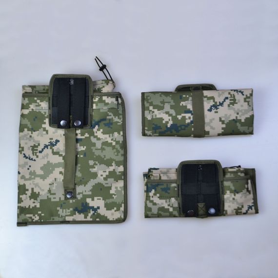 Підсумок для скидання магазинів з кордурі пікселів (MOLLE, на тактичний пояс, UQ-565 розвантаження, РПС) | Зображення 9