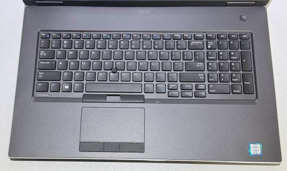 Мобильная рабочая станция Dell Precision 7740 / 17.3" (1920x1080) IPS / Intel Core i7-9850H (6 (12) ядра по 2.6 - 4.6 GHz) / 32 GB DDR4 / 512 GB SSD / nVidia Quadro RTX 3000, 6 GB GDDR6, 192-bit / WebCam б/у | Зображення 2