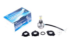 Лампа диодная универсальная с переходниками   (12V 8W/18W)   (mod:3)   YWL