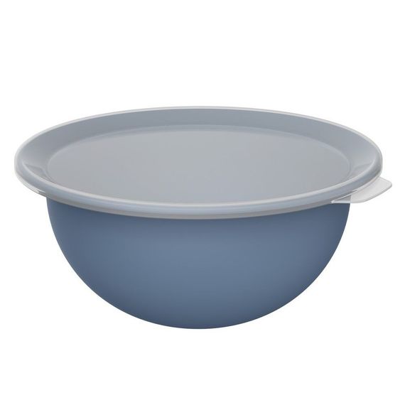 Миска кухонна з кришкою Rotho Caruba 1,8 л (10261), пластикова, для зберігання продуктів, блакитна