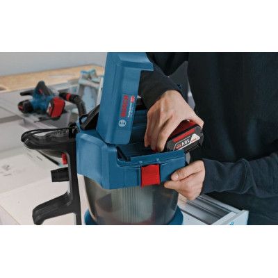 Пылесос строительный Bosch GAS 18V-10 L (без АКБ та ЗП) (0.601.9C6.302) | Зображення 1