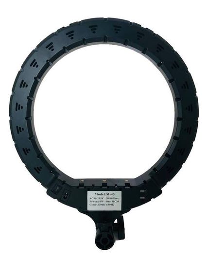 Кольцевая светодиодная лампа / RING LIGHT RL18 (диаметр 46 cм / 55W) (3-PH)