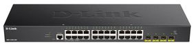 Коммутатор D-Link DGS-1250-28X 24xGE, 4xSFP+, WebSmart (DGS-1250-28X)