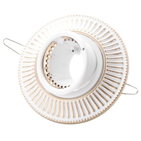 Светильник точечный декоративный HDL-M15 MR16 WH/G