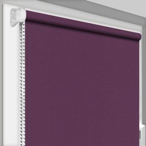 Рулонная штора Rolets Роял 1-810-800 80x170 см открытого типа Баклажановая