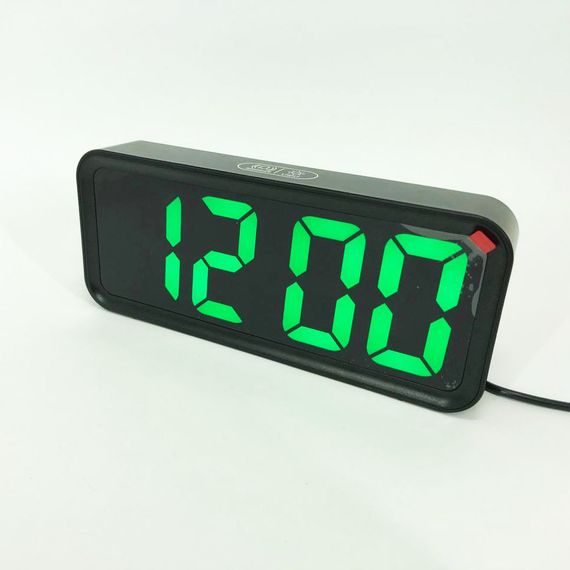 Настільний електронний годинник цифра DT-6508, Настільний годинник з термометром і вологоміром JH-91 | Зображення 1