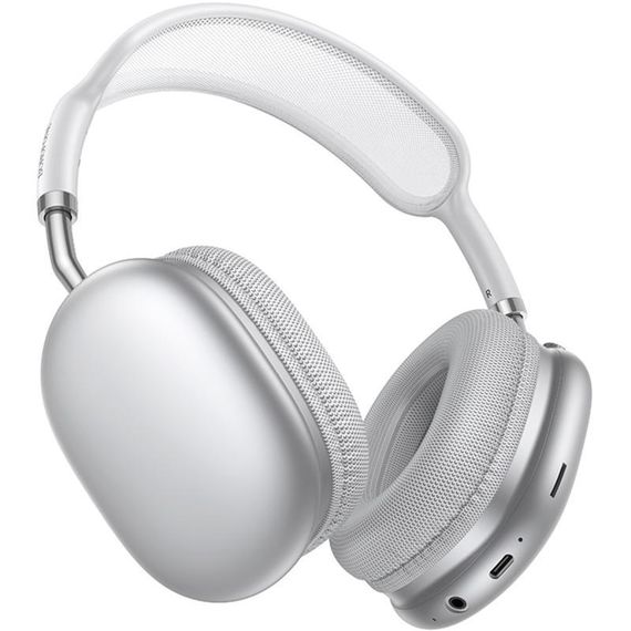 Накладні бездротові навушники Borofone BO36 Tone Silver | Зображення 3