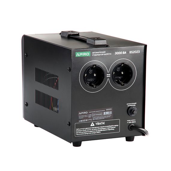 Стабилизатор напряжения релейный AVR-3000 APRO | Зображення 3