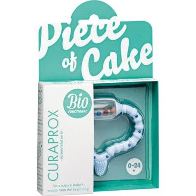 Прорезыватель Curaprox стимулятор для прорезывания временных зубов, голуб (Curababy boy) | Зображення 3