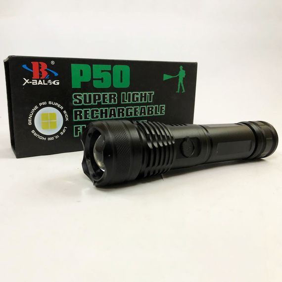 Ліхтарик POLICE BL-X71-P50 світлодіодний ручний акумуляторний портативний | Ліхтарик VW-829 тактичний ручний | Зображення 4