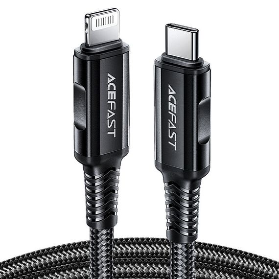 Дата кабель Acefast MFI C4-01 USB-C to Lightning aluminum alloy (1.8m) | Зображення 1