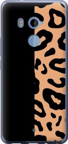 Чехол на HTC U11 Plus Пятна леопарда "4269u-1363-17620"