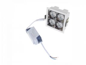 Светильник точечный LED HDL-DT 203/4*4W NW WH