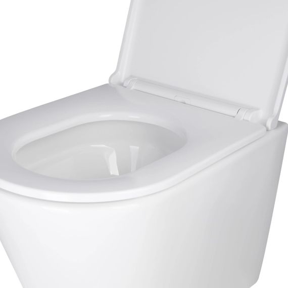 Набір Qtap Nest 4 в 1 підвісний унітаз Scorpio Ultra Quiet 520x365x365 + комплект інсталяції QT1433053EUQW45166 | Зображення 4