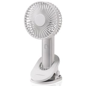 Портативний вентилятор K37 з затискачем 2000mAh White