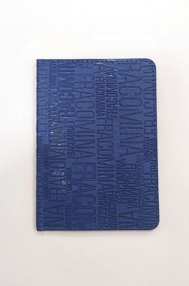 Обкладинка на паспорт-книжку "Літери" PDV-06 Color-it (6973795230508) Синій