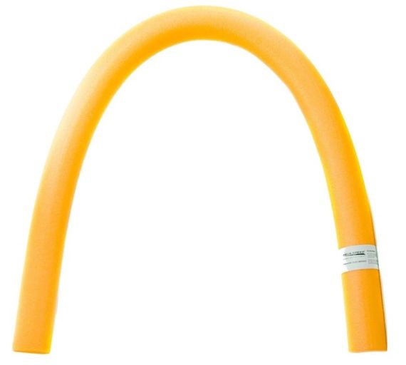 Аквапалка для плавання та аквафітнесу Aqua Speed ​​Pool noodle 5646 жовтий 160см 5908217656469