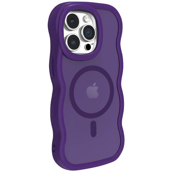 Чохол TPU+PC Undine with MagSafe для Apple iPhone 15 Pro (6.1") Purple | Зображення 1