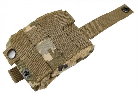 Підсумок для скидання магазинів піксель ЗСУ MM-14 (MOLLE, на тактичний пояс, розвантаження, РПС) | Зображення 3