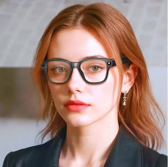 Умные фотохромные очки с камерой 8MP, видеозаписью и встроенным чатом GPT AI Smart Glasses AIMB-G1 | Зображення 5