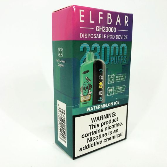 ELF BAR GH 23000 смак Кавун (Watermelon Ice) | Зображення 8