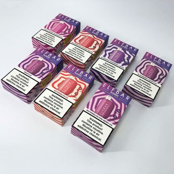 Elf Bar RI3000 5%. Ежевика Виноград (Blackberry Grape Ice) | Зображення 5