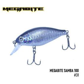 Воблер Megabite  Samba 100 SP (60 мм, 14,8 гр, 1 m) (31)