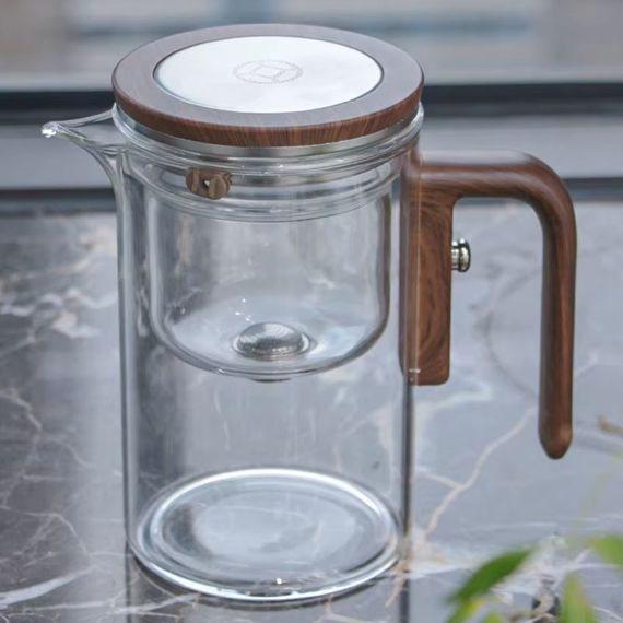 Чайник для заваривания TeaPot D-10 Square 600ml Transparent | Зображення 7